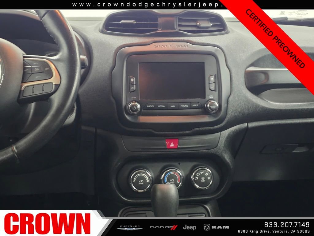 Certified 2017 Jeep Renegade Latitude image 16