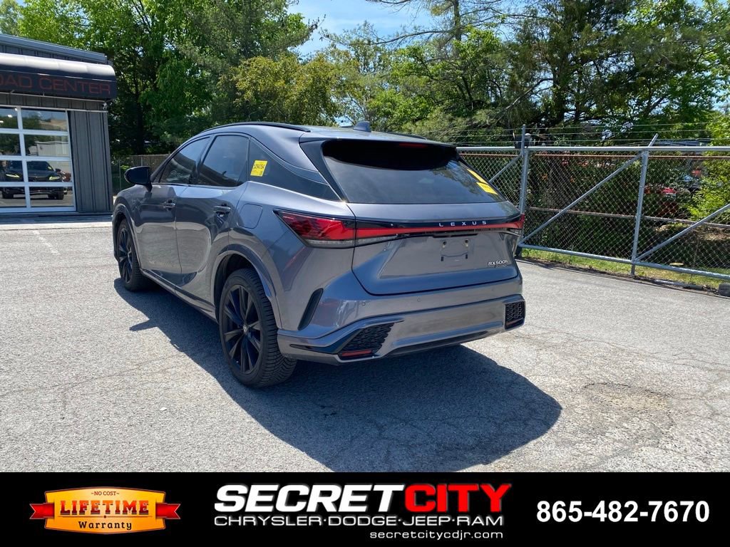 Used 2023 Lexus RX 500h F Sport w/ Accessory Package (Z1) image 9