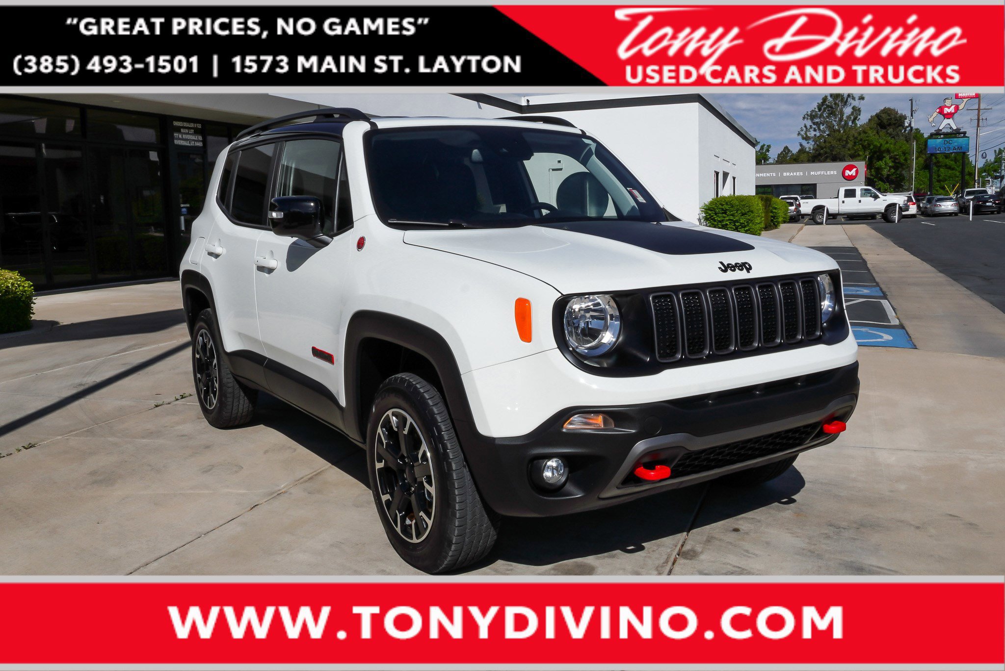 Used 2023 Jeep Renegade Trailhawk w/ Trailhawk Elite Group AWD/4WD image 1