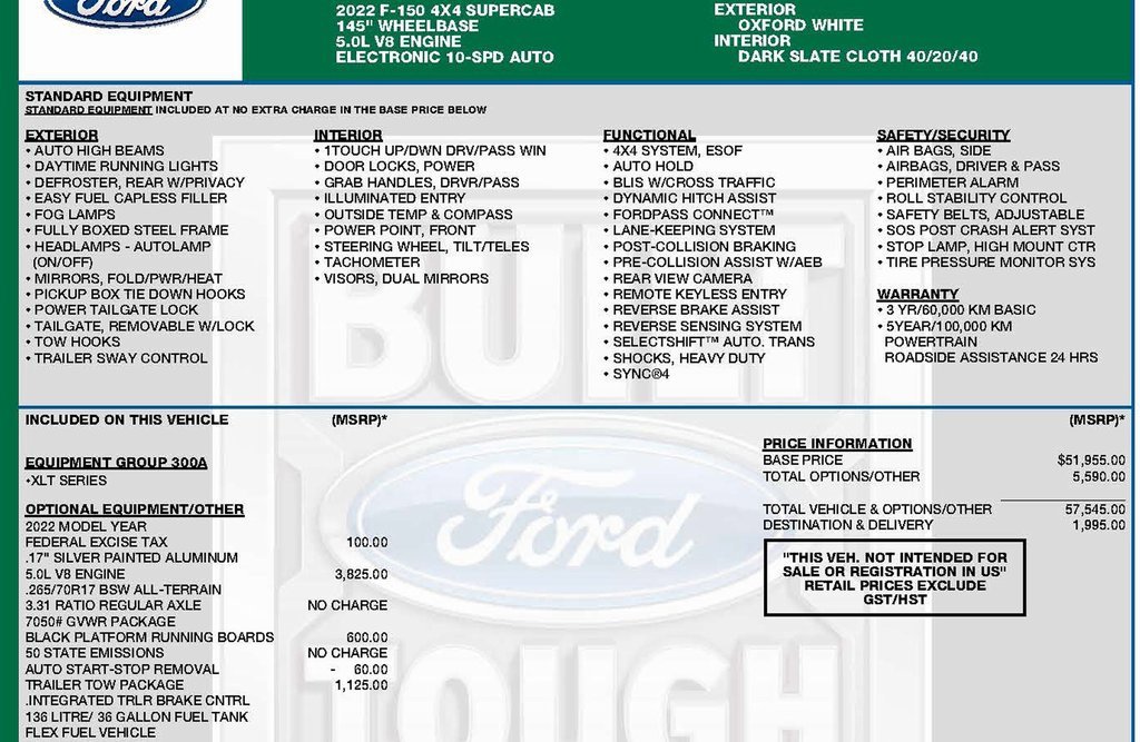 Used 2022 Ford F150 XLT w/ Trailer Tow Package image 2