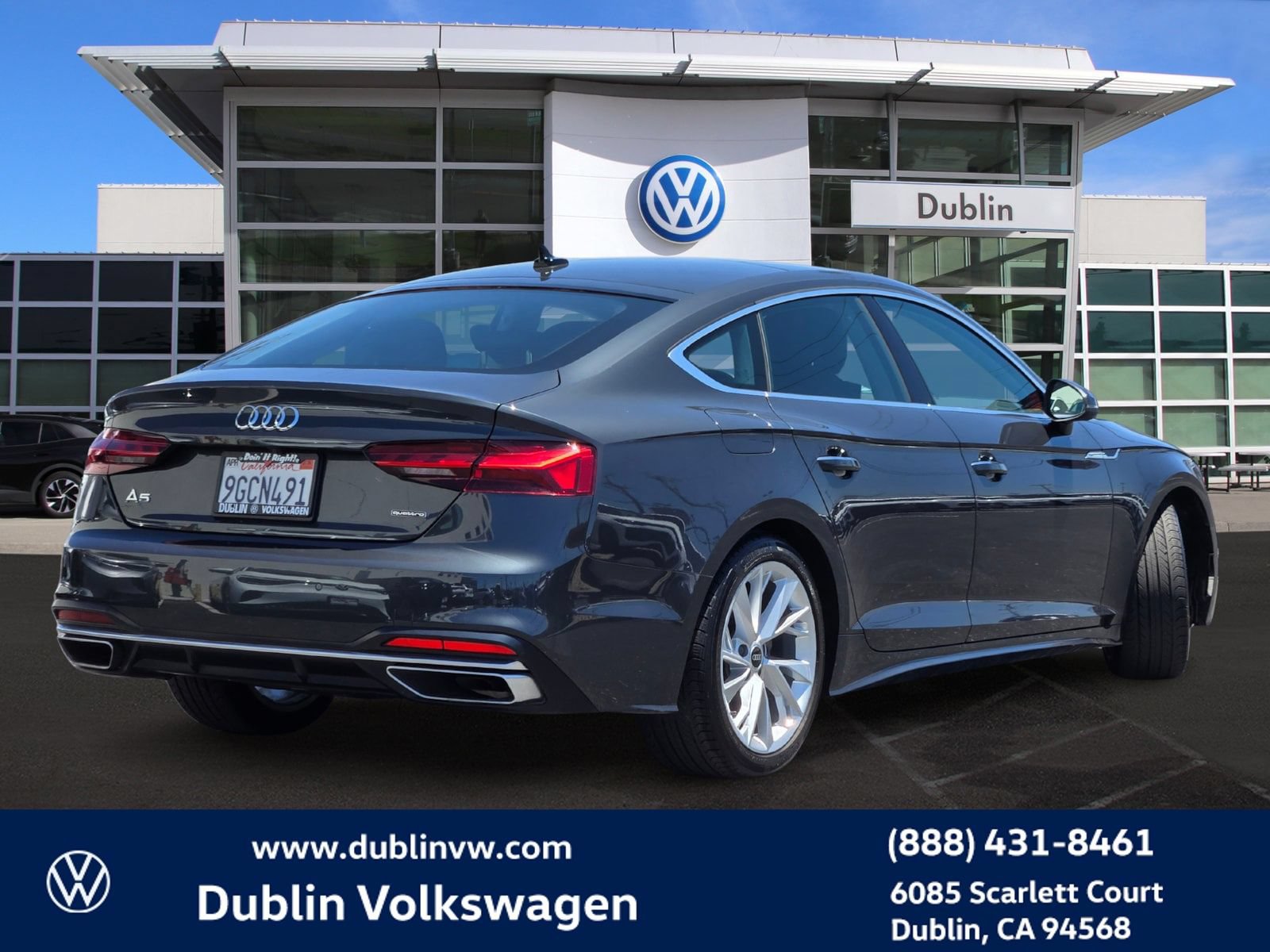 Used 2023 Audi A5 2.0T Premium Plus w/ Premium Plus AWD/4WD image 4