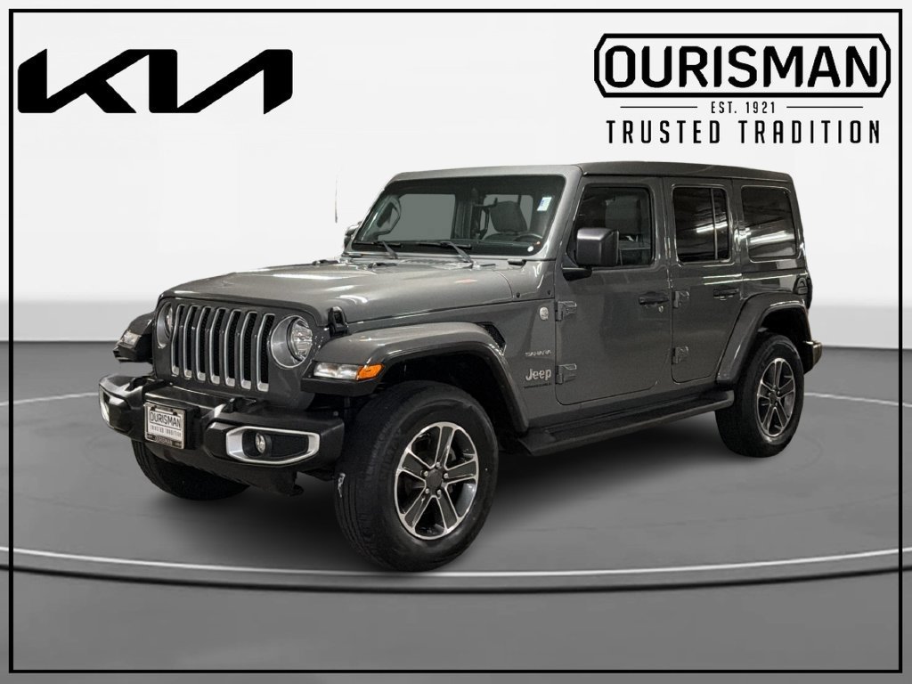 Used 2023 Jeep Wrangler Unlimited Sahara w/ Safety Group AWD/4WD image 2