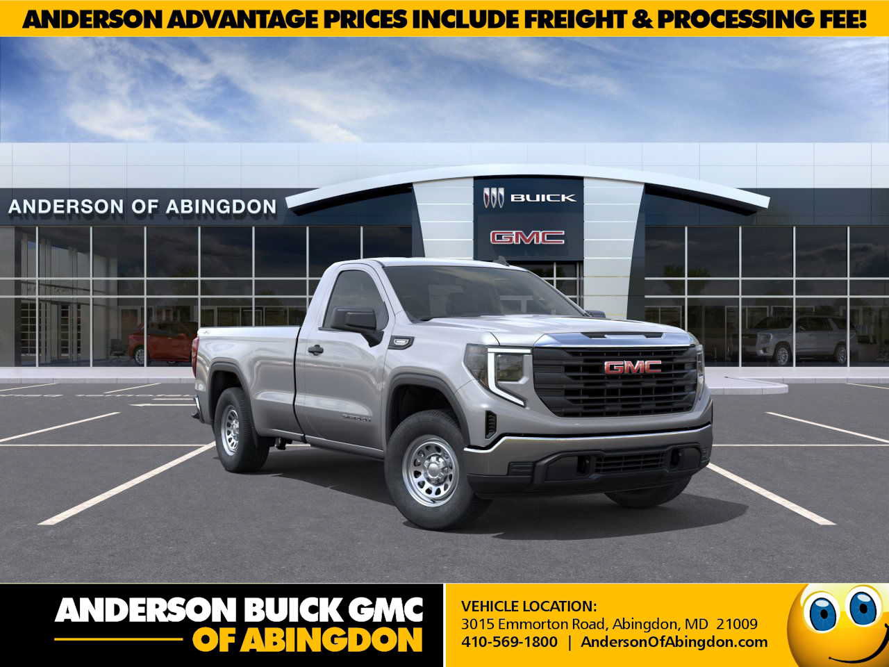 New 2026 GMC Sierra 1500 Pro w/ Pro Value Package