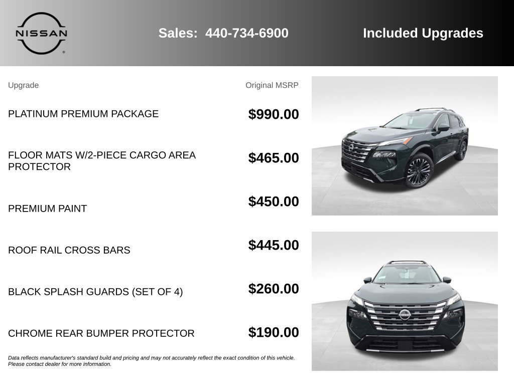 New 2026 Nissan Rogue Platinum w/ Platinum Premium Package AWD/4WD image 7