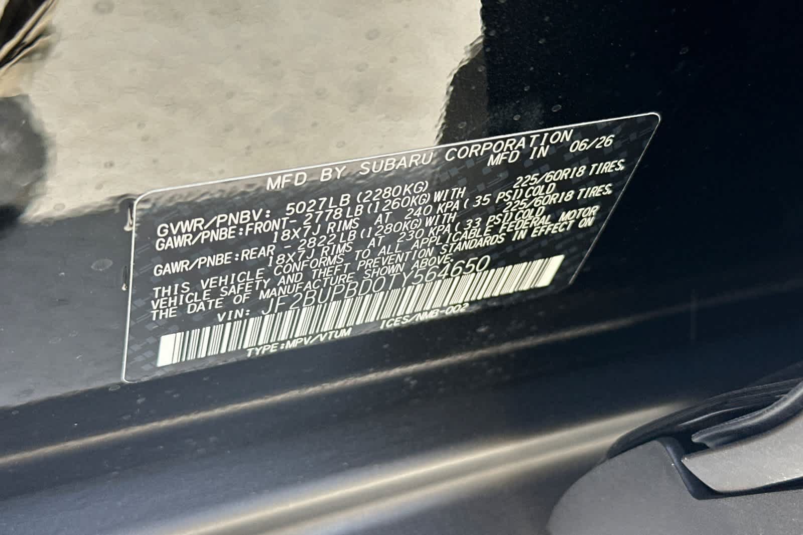 New 2026 Subaru Outback Premium AWD/4WD image 34