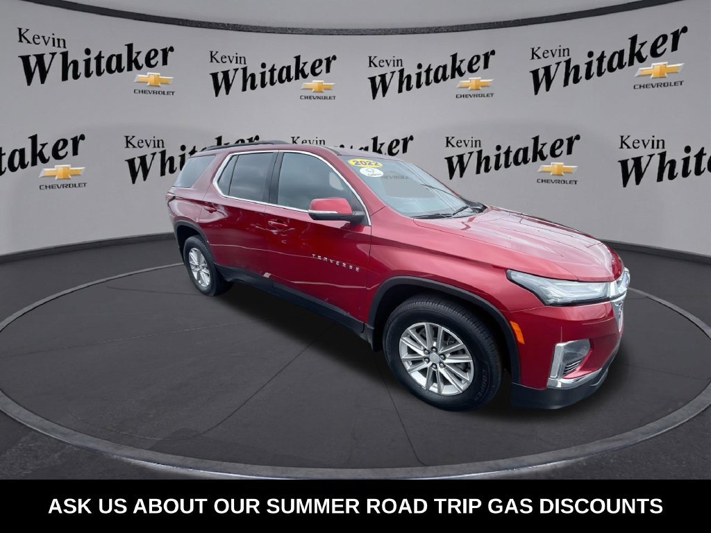 Certified 2022 Chevrolet Traverse LT w/ LPO, Floor Liner Package AWD/4WD image 2