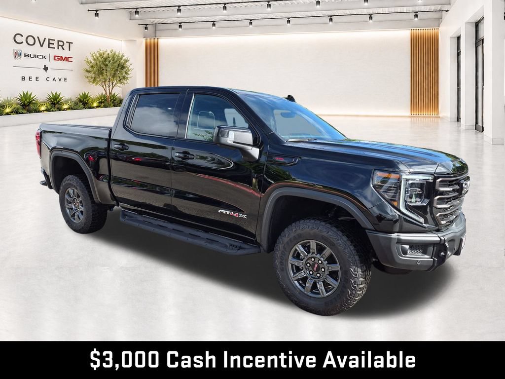 New 2026 GMC Sierra 1500 AT4X w/ LPO, Black Badging Package