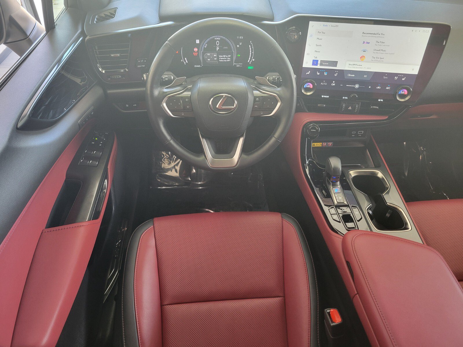 Certified 2025 Lexus NX 350h AWD w/ Cold Area Package image 13