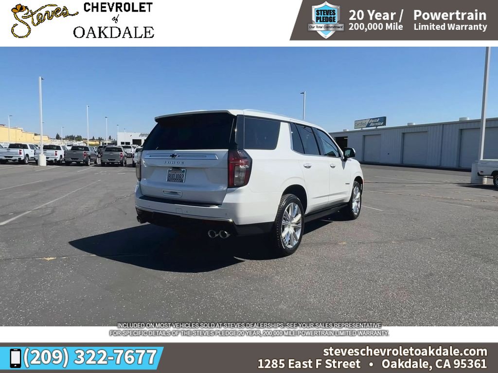 Certified 2021 Chevrolet Tahoe High Country AWD/4WD image 11