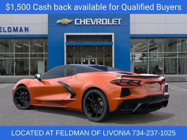 New 2027 Chevrolet Corvette Stingray Convertible w/ Battery Protection Package RWD image 3