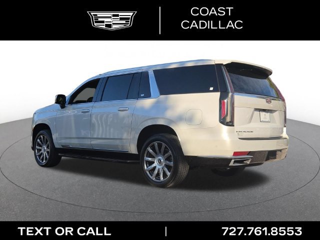 Certified 2022 Cadillac Escalade ESV Premium Luxury Platinum AWD/4WD image 7