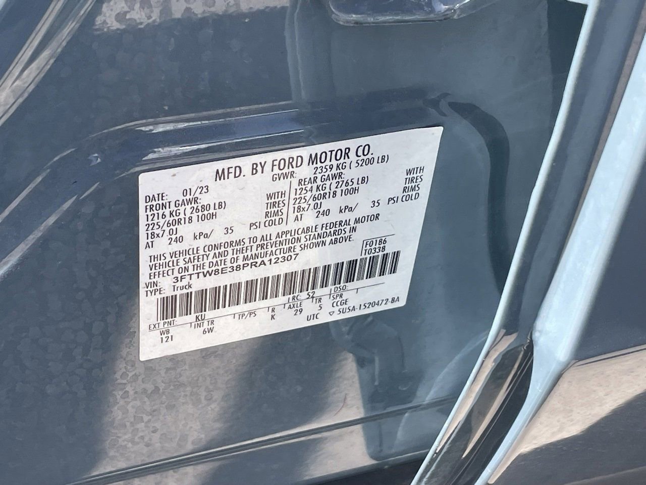 Used 2023 Ford Maverick Lariat w/ Black Appearance Package image 13