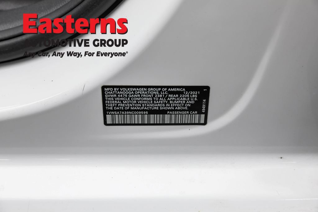 Used 2022 Volkswagen Passat 2.0T SE image 34