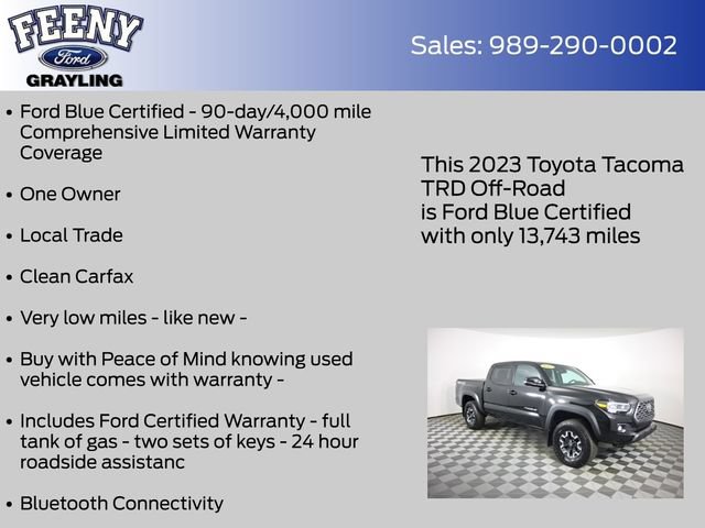 Used 2023 Toyota Tacoma TRD Off-Road AWD/4WD image 5