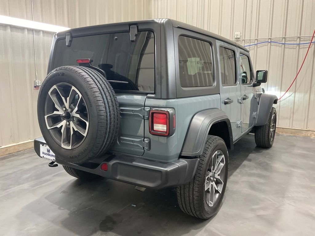 Used 2025 Jeep Wrangler Unlimited Sport S 4xe w/ Convenience Group AWD/4WD image 23