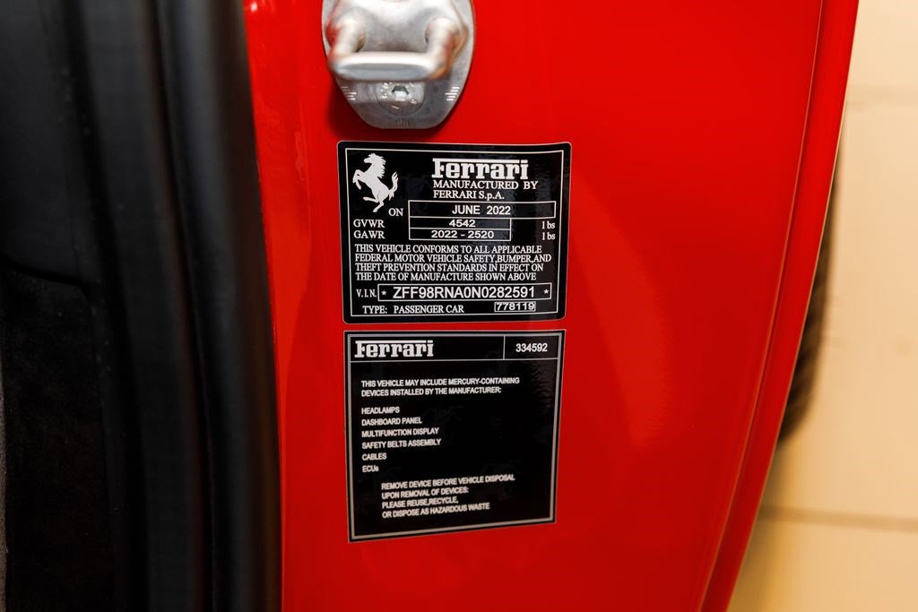 Used 2022 Ferrari Roma RWD image 25