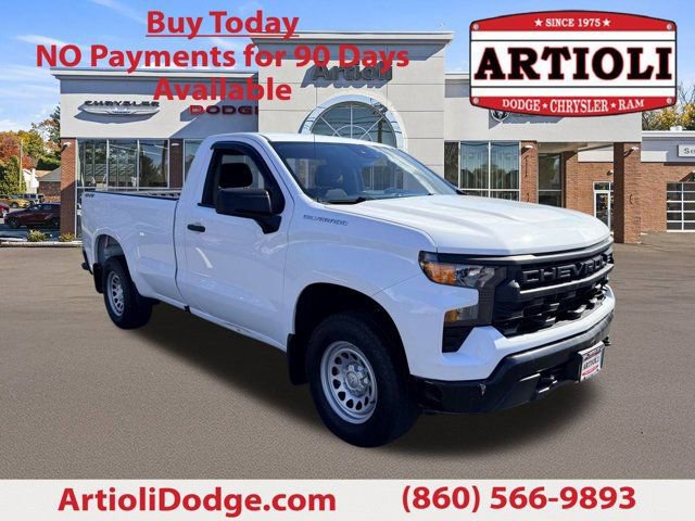 Used 2022 Chevrolet Silverado 1500 W/T w/ WT Convenience Package AWD/4WD image 1