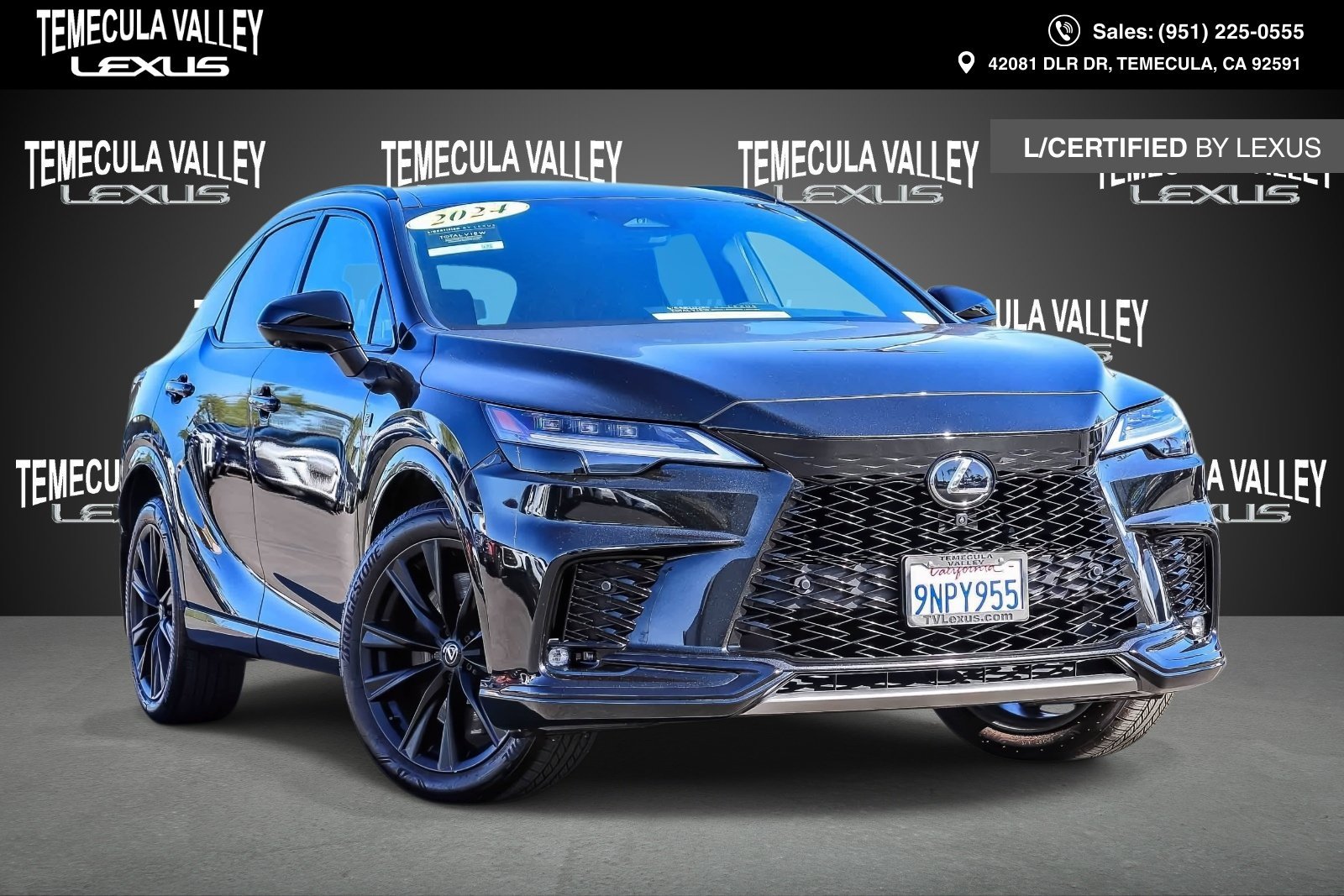 Certified 2024 Lexus RX 500h F Sport w/ Convenience Package