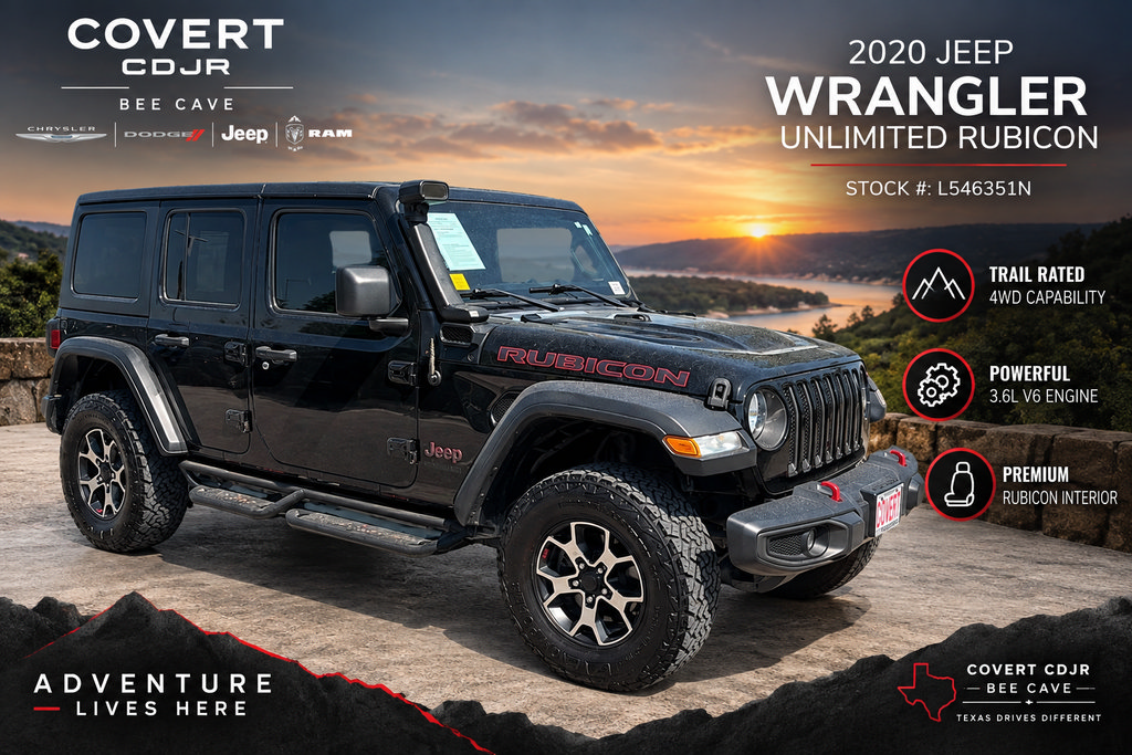Certified 2020 Jeep Wrangler Unlimited Rubicon