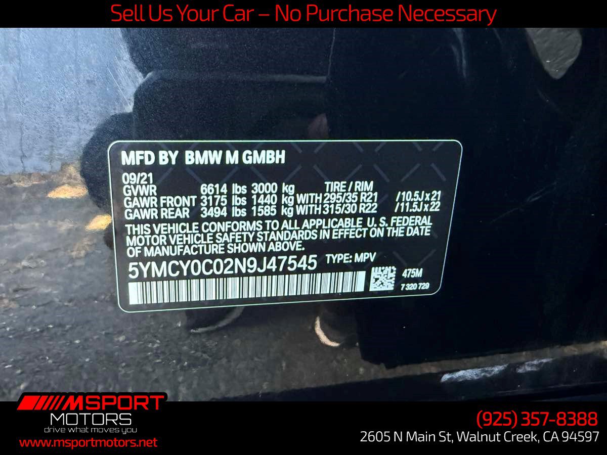 Used 2022 BMW X6 M w/ Competition Package AWD/4WD image 35