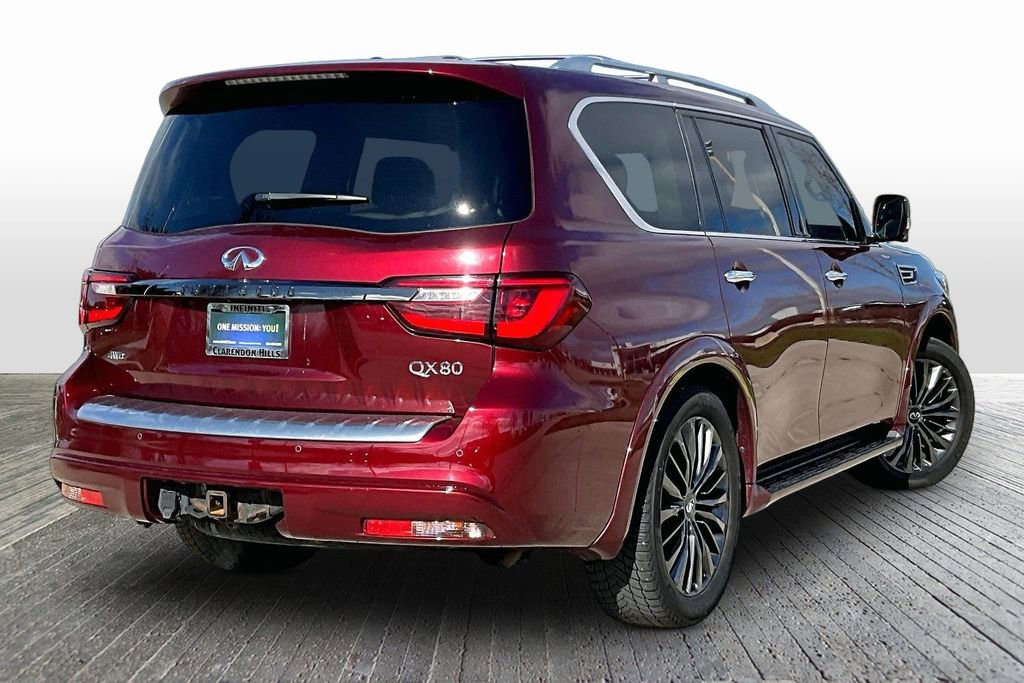 Certified 2021 INFINITI QX80 Premium Select w/ Cargo Package image 9
