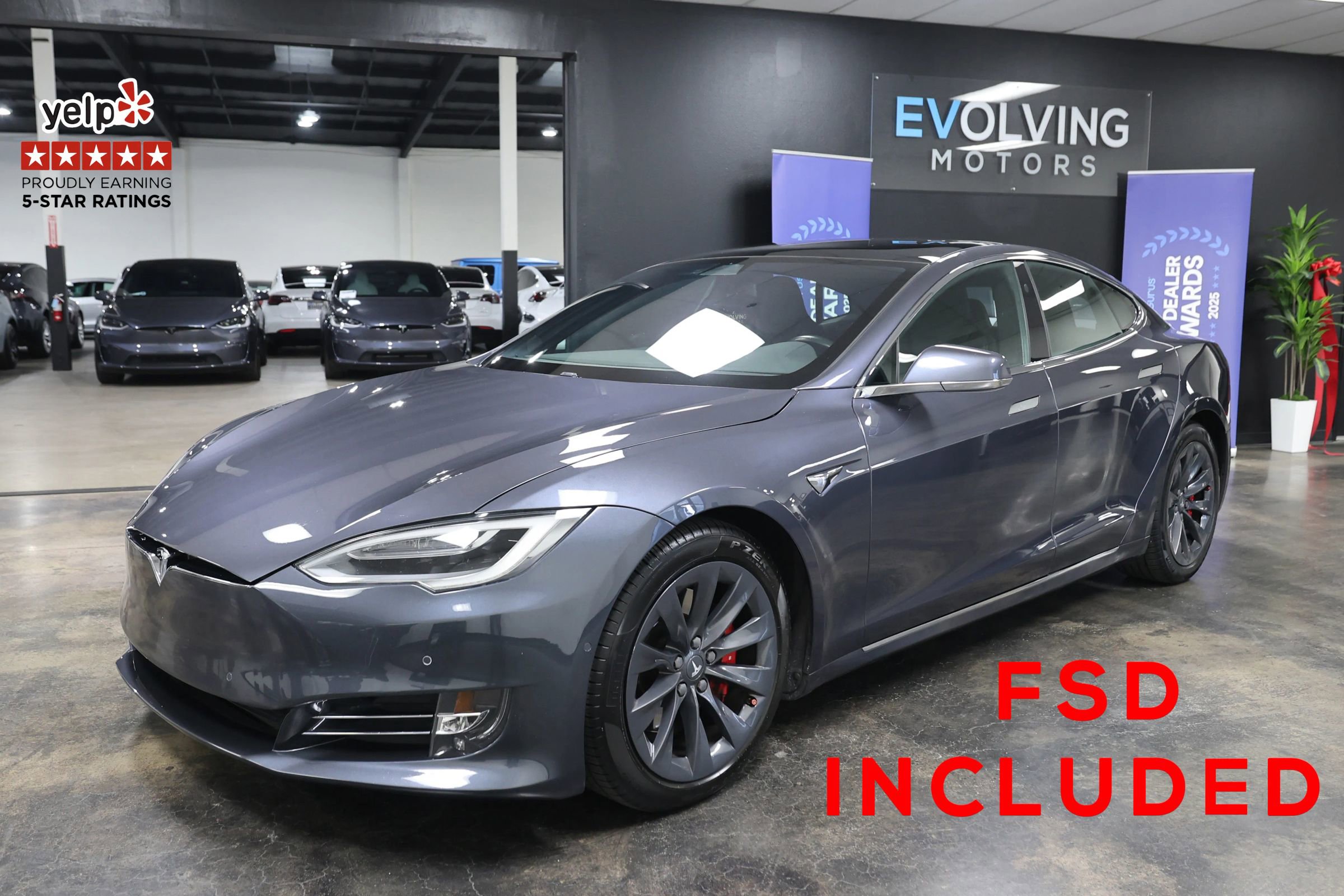 Used 2018 Tesla Model S P100D AWD/4WD image 1