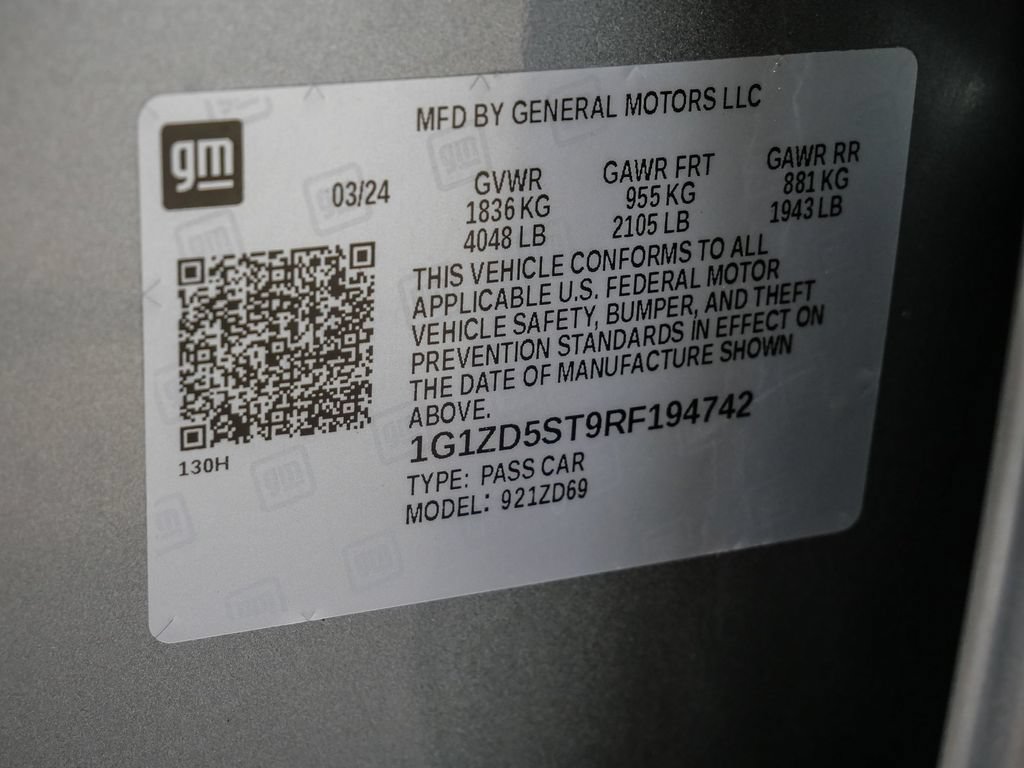 Used 2024 Chevrolet Malibu LT FWD image 34
