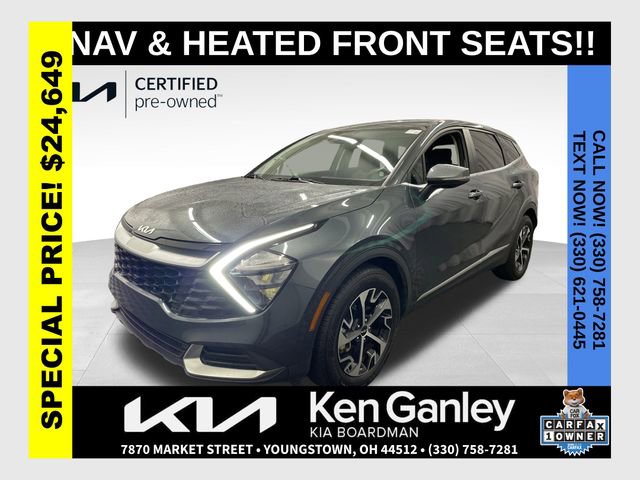 Certified 2023 Kia Sportage EX