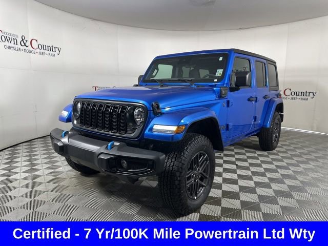 Used 2024 Jeep Wrangler Sport S 4xe w/ Convenience Group image 1