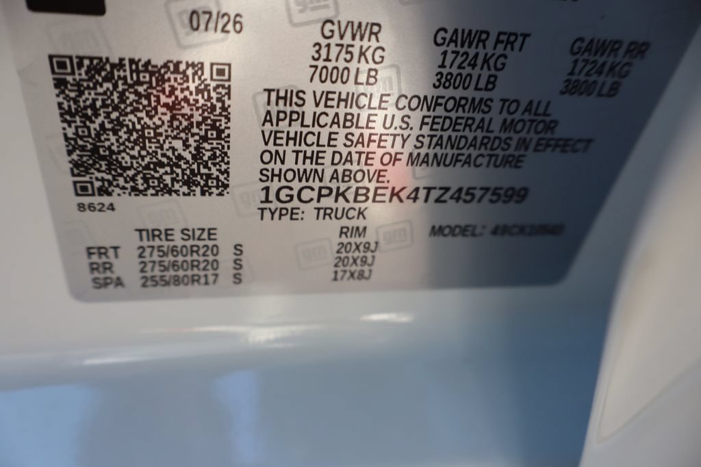 New 2026 Chevrolet Silverado 1500 Custom AWD/4WD image 26