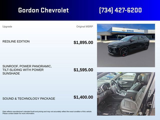 Used 2020 Chevrolet Blazer LT w/ Redline Edition image 5