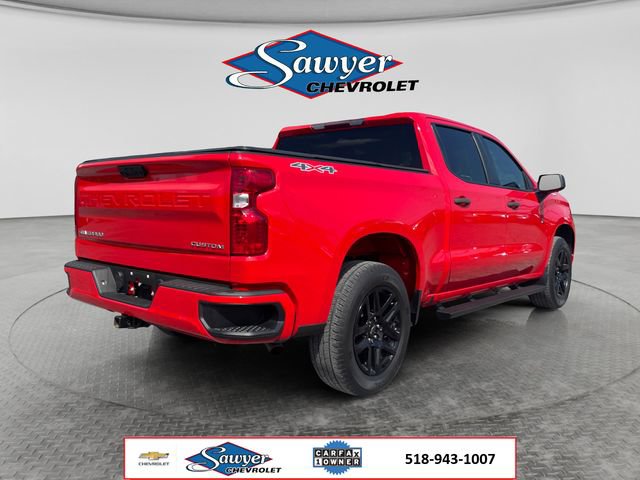 Certified 2022 Chevrolet Silverado 1500 Custom AWD/4WD image 6