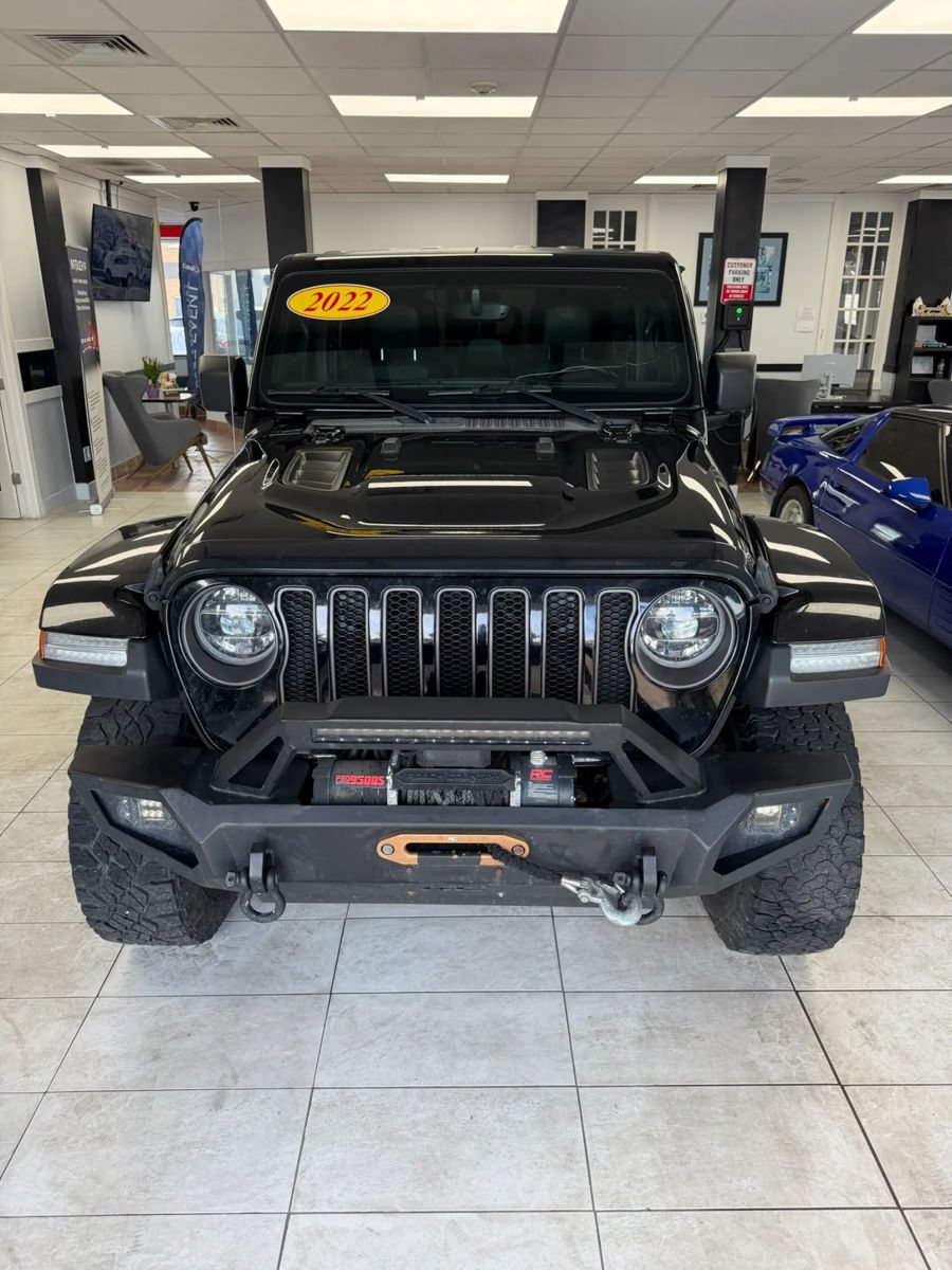 Used 2022 Jeep Wrangler Unlimited Rubicon w/ LED Lighting Group AWD/4WD image 2