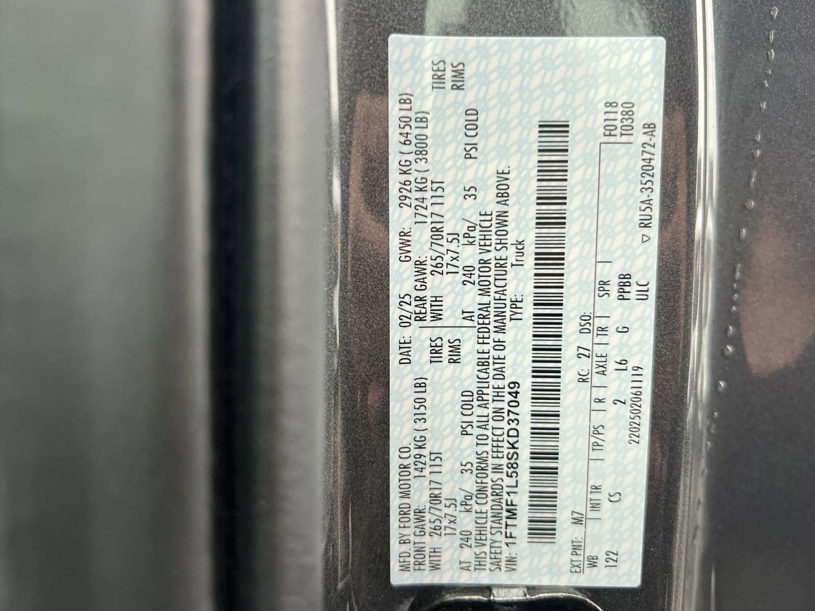 New 2025 Ford F150 XL image 26