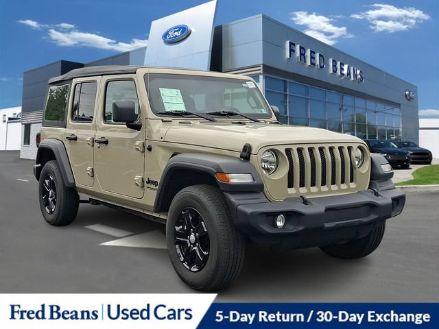 Used 2022 Jeep Wrangler Unlimited Sport AWD/4WD image 1