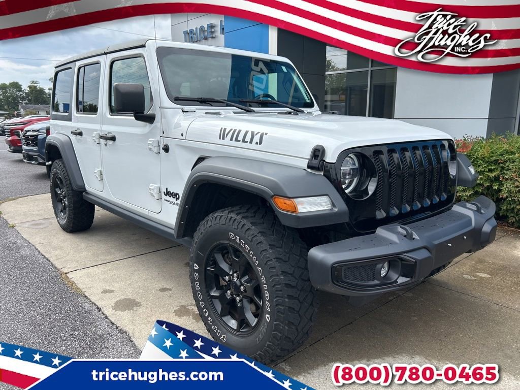 Used 2021 Jeep Wrangler Unlimited Sport image 1