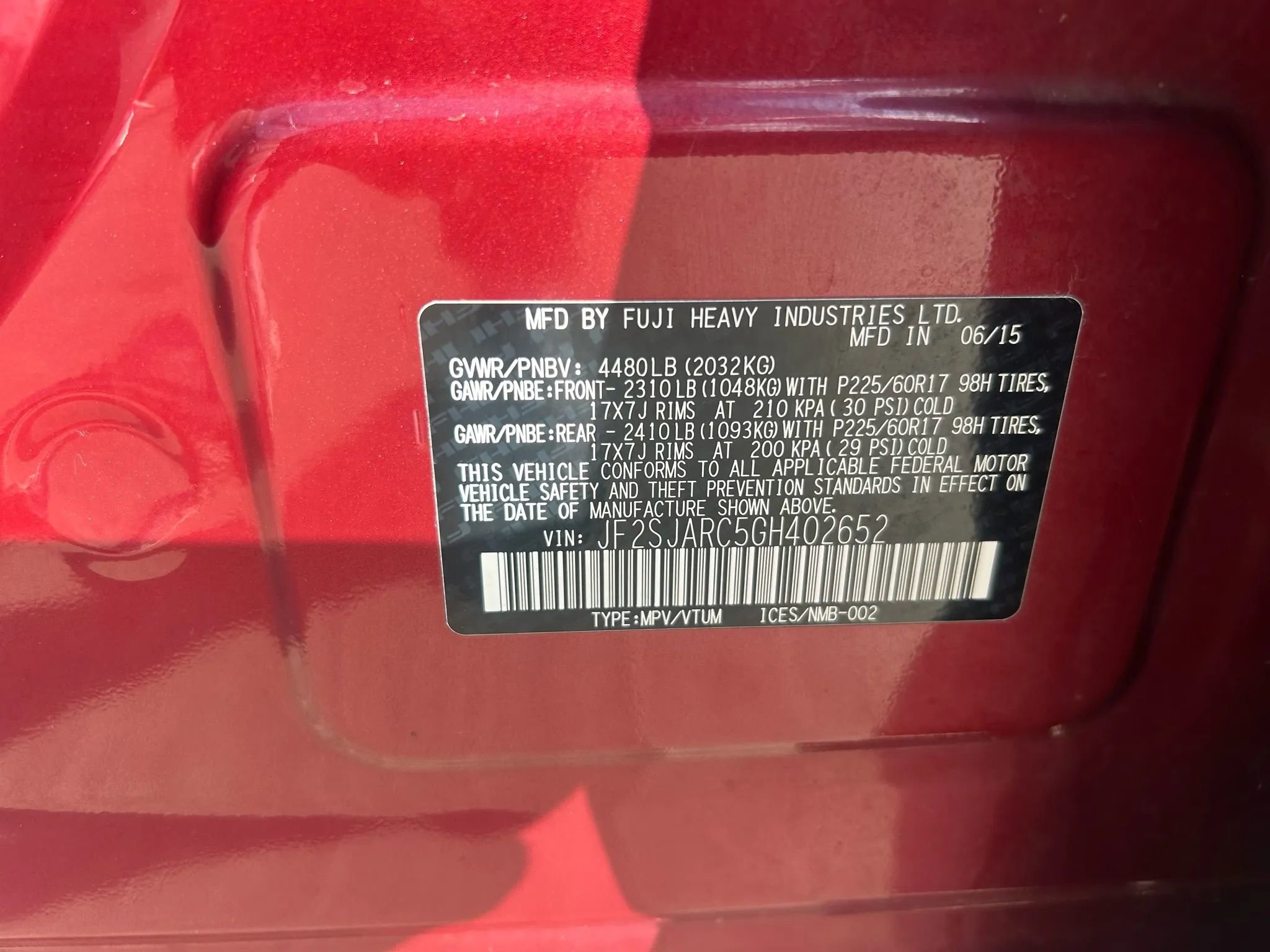 Used 2016 Subaru Forester 2.5i Limited image 36