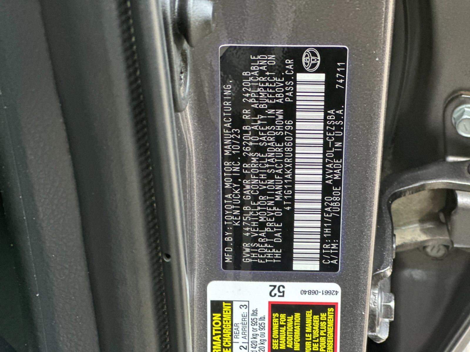 Used 2024 Toyota Camry SE image 25