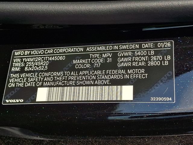 New 2026 Volvo XC60 B5 Plus w/ Protection Package Premier AWD/4WD image 4