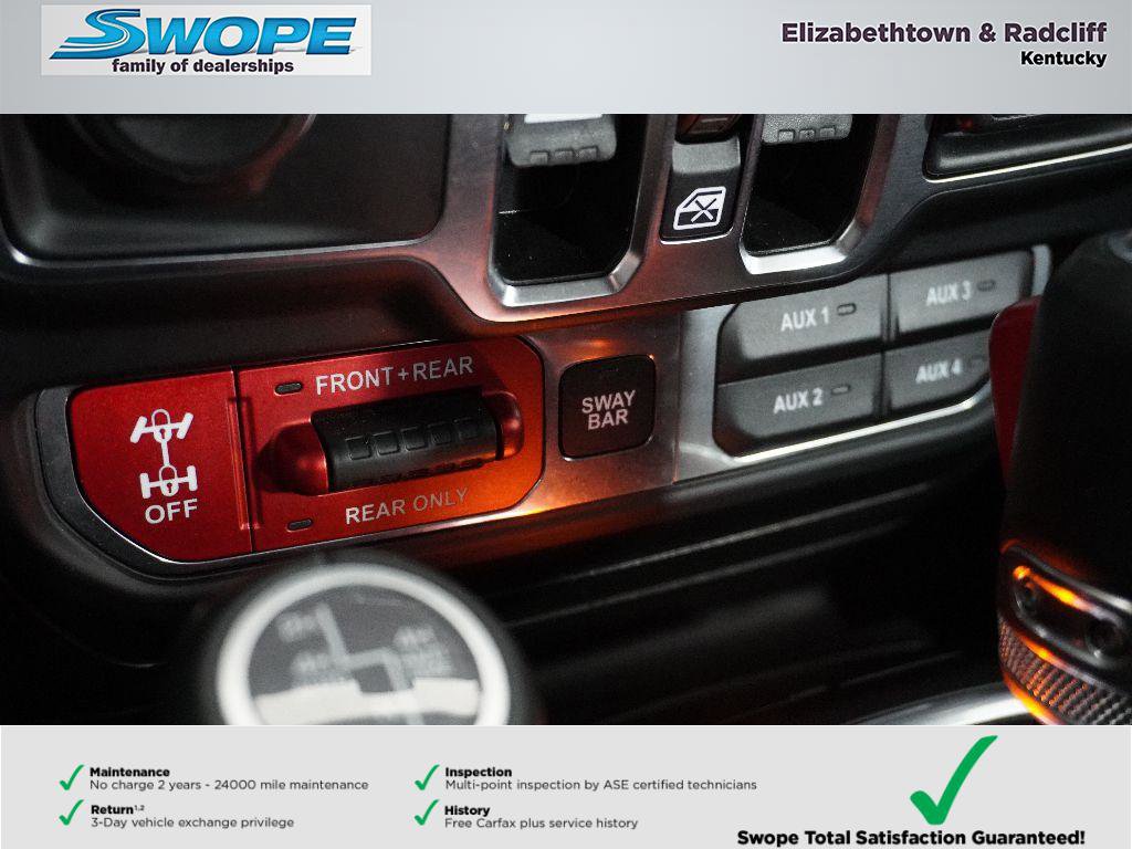 Used 2023 Jeep Wrangler Unlimited Rubicon 4xe w/ Cold Weather Group image 24