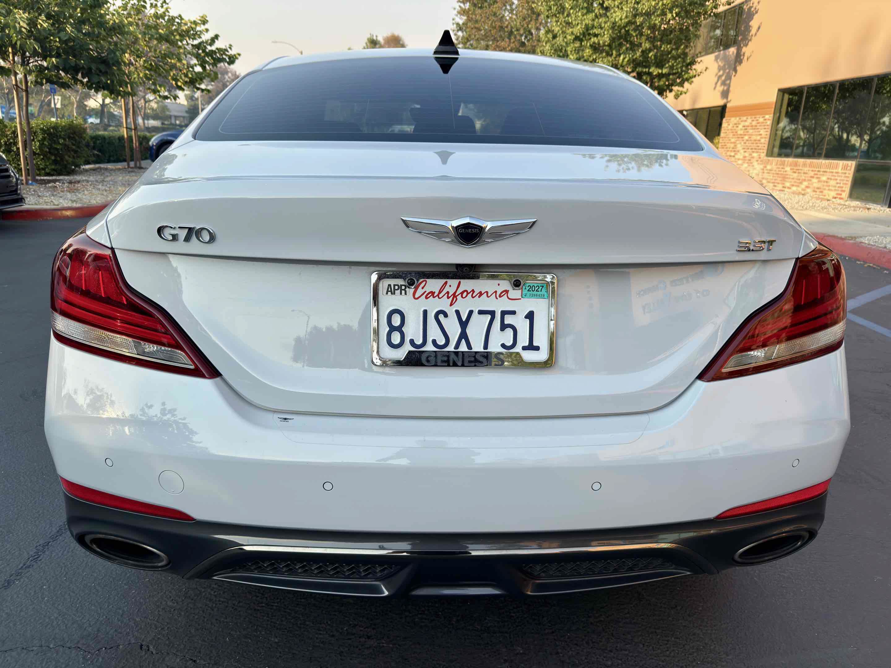 Used 2019 Genesis G70 3.3T Advanced w/ Sport Package RWD image 11
