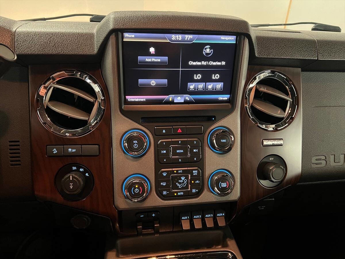 Used 2013 Ford F250 Lariat w/ Lariat Ultimate Pkg AWD/4WD image 13