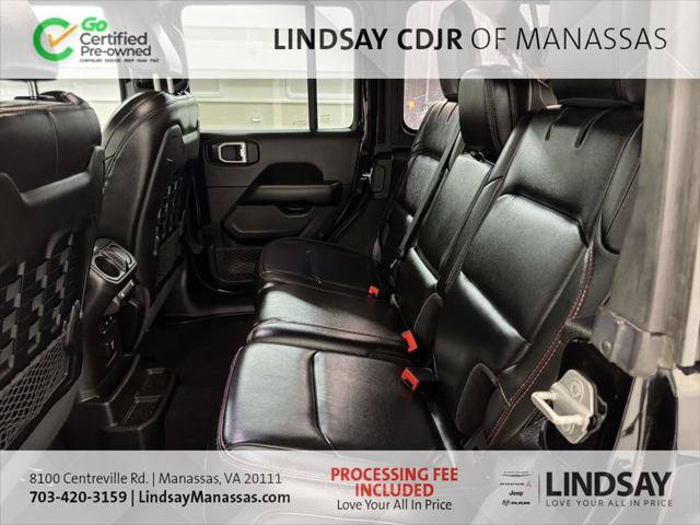 Certified 2020 Jeep Wrangler Unlimited Rubicon AWD/4WD image 21