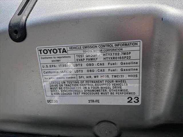 Used 2017 Toyota Tacoma SR AWD/4WD image 23