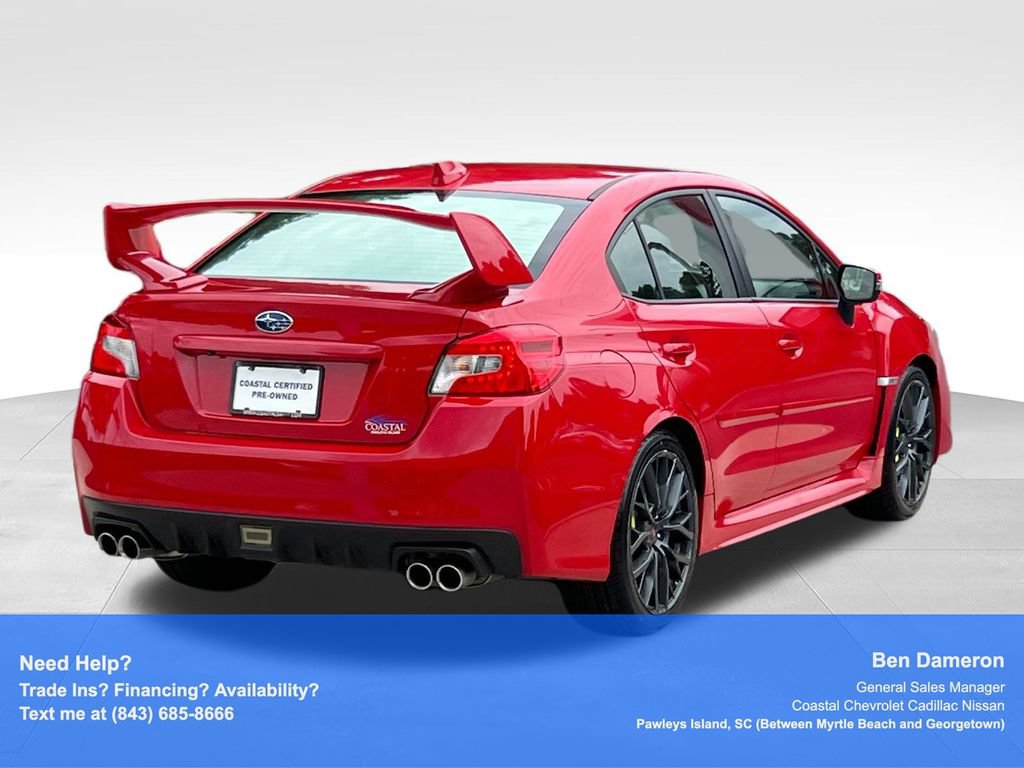 Used 2018 Subaru WRX STI Limited AWD/4WD image 13