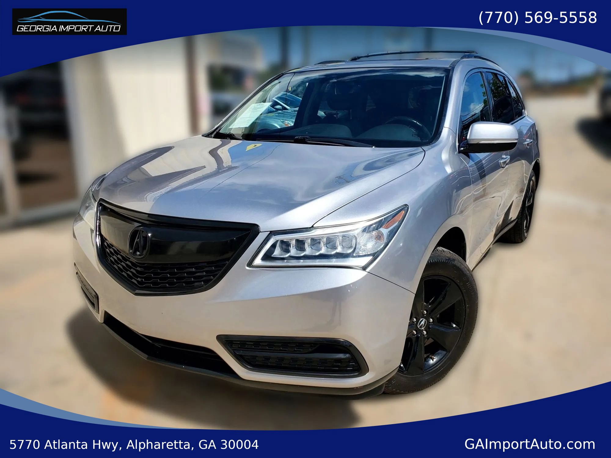 Used 2016 Acura MDX SH-AWD image 1