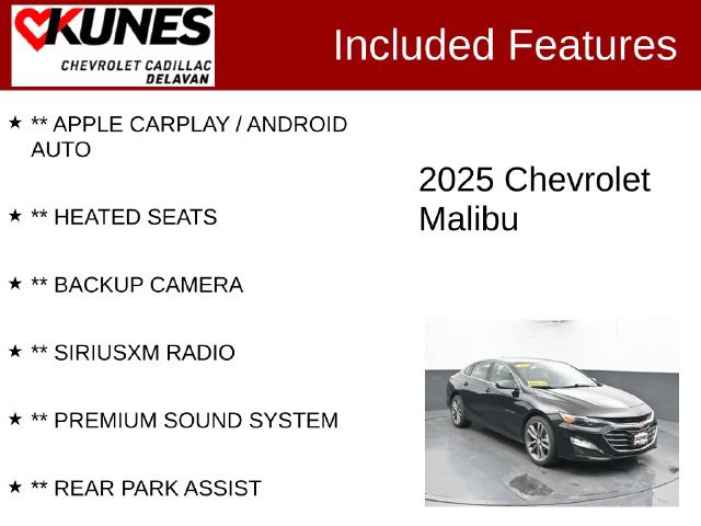 Used 2025 Chevrolet Malibu LT FWD image 3