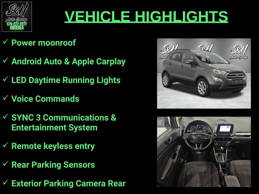 Used 2019 Ford EcoSport SE AWD/4WD image 3