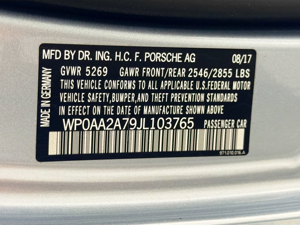 Certified 2018 Porsche Panamera 4 AWD/4WD image 36