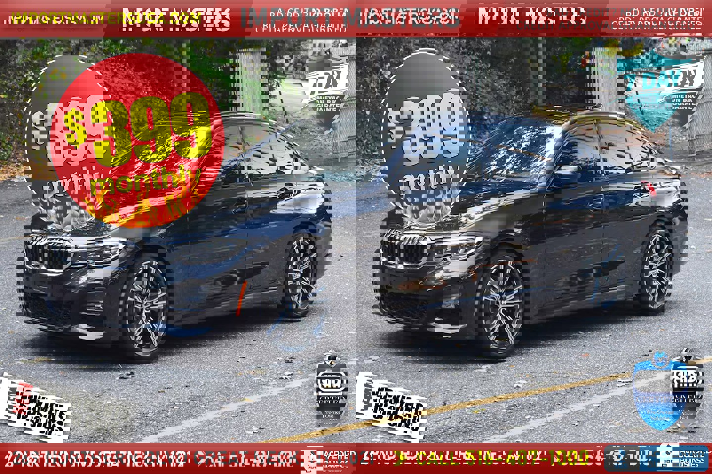 Used 2020 BMW 330i Sedan w/ M Sport Package